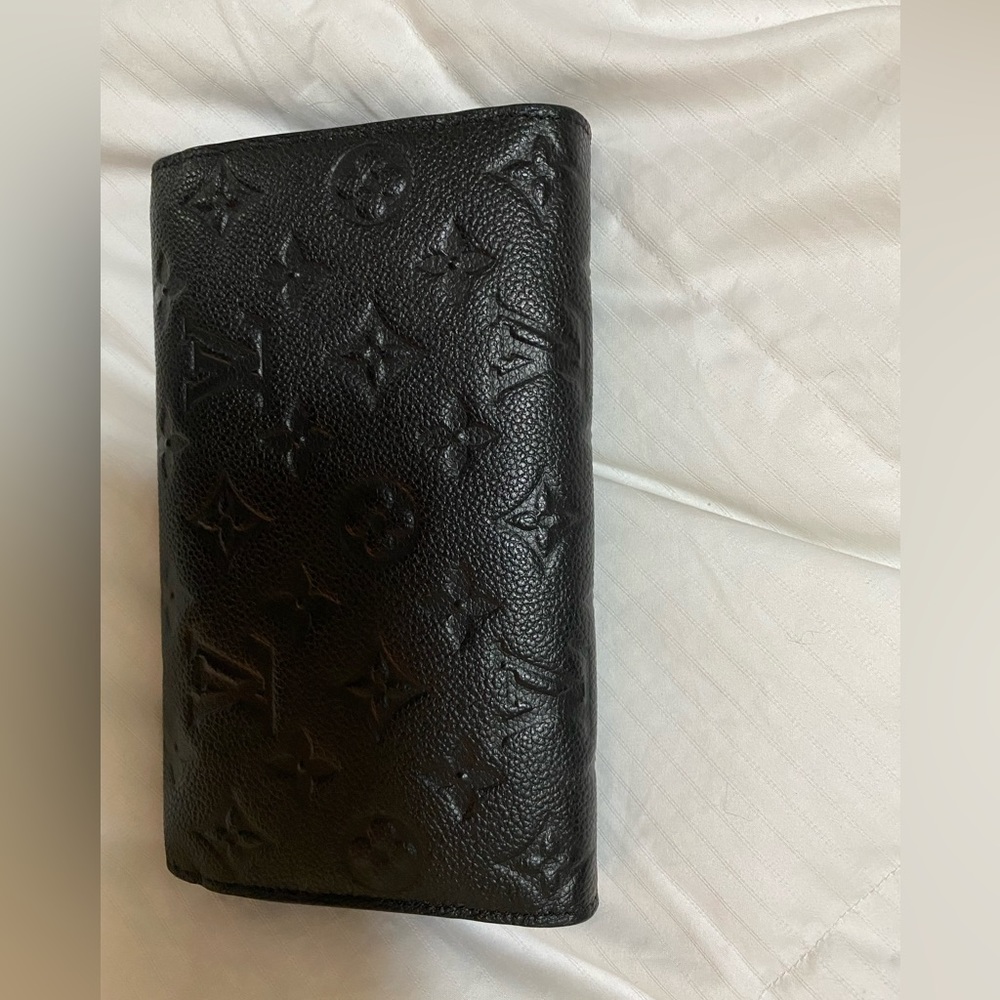 Louis Vuitton Vavin Chain Wallet Monogram Empreinte Leather Black - Picture 4 of 11